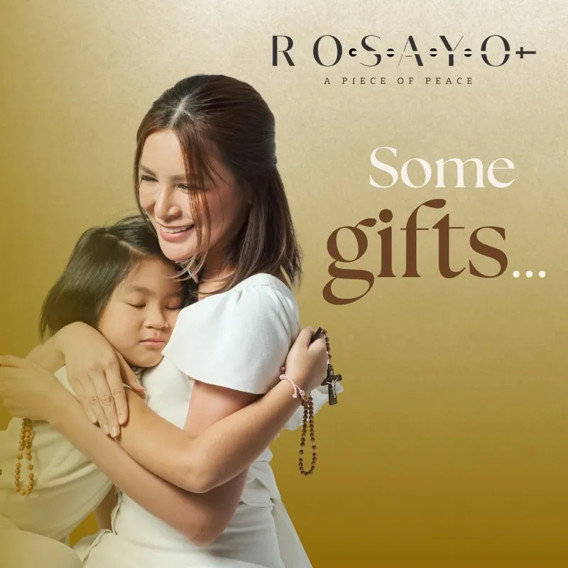 ROSAYO set with gift box, pouch, certificate and bracelet